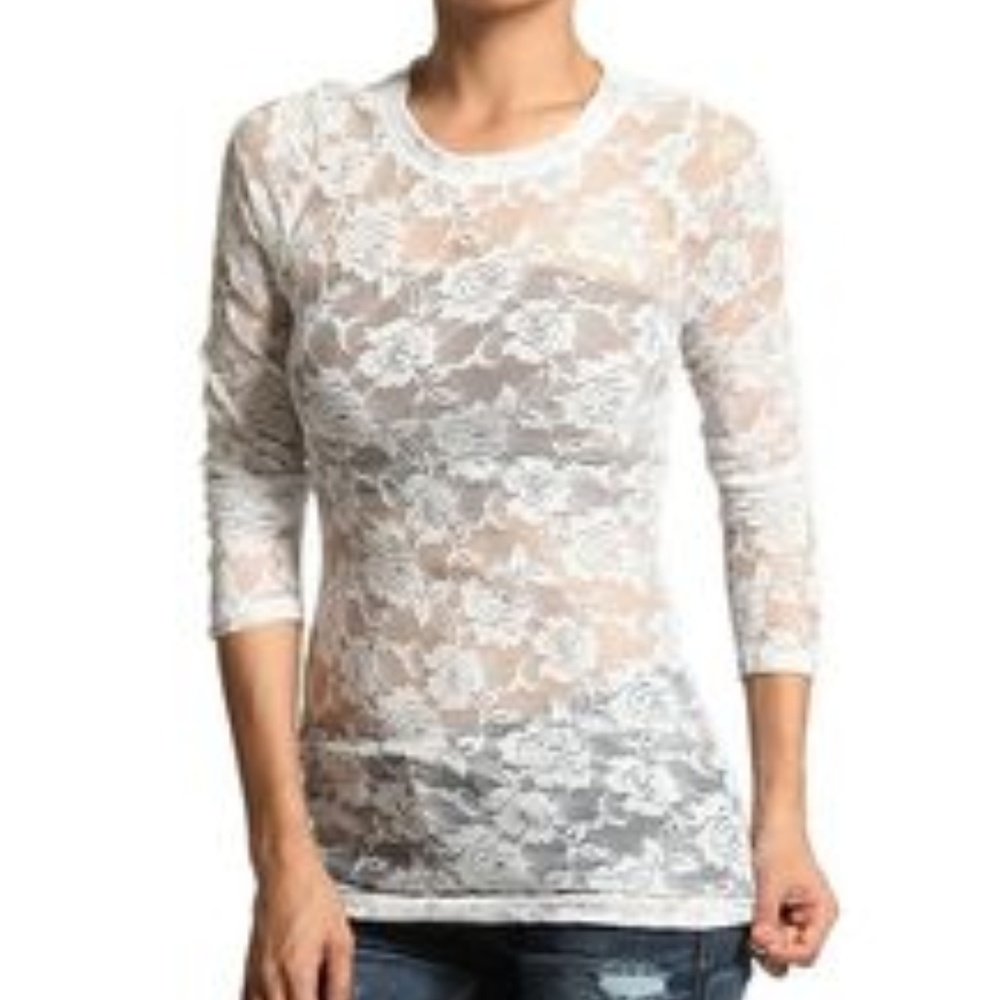 Lacey Long Sleeve Blouse / Top! ❤️